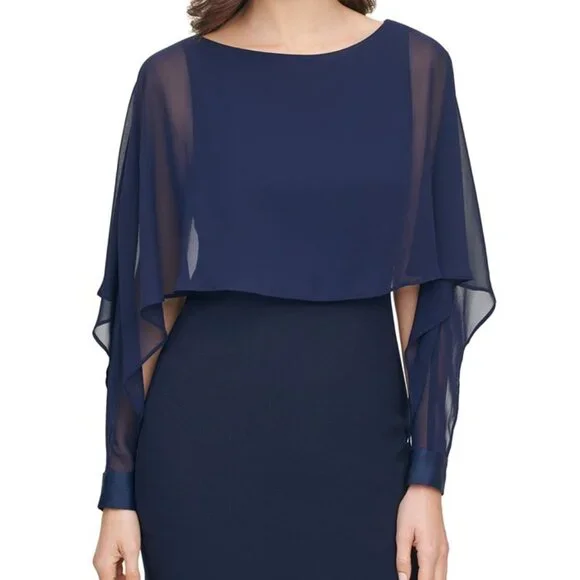 vince camuto chiffon overlay dress Amazon.com: Vince Camuto Women's Dress,Blush,0 : Clothing, Shoes & Jewelry